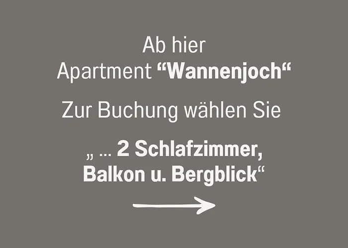 Apartments Tannheim